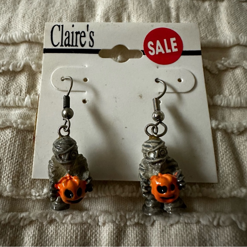 Mummy Earrings